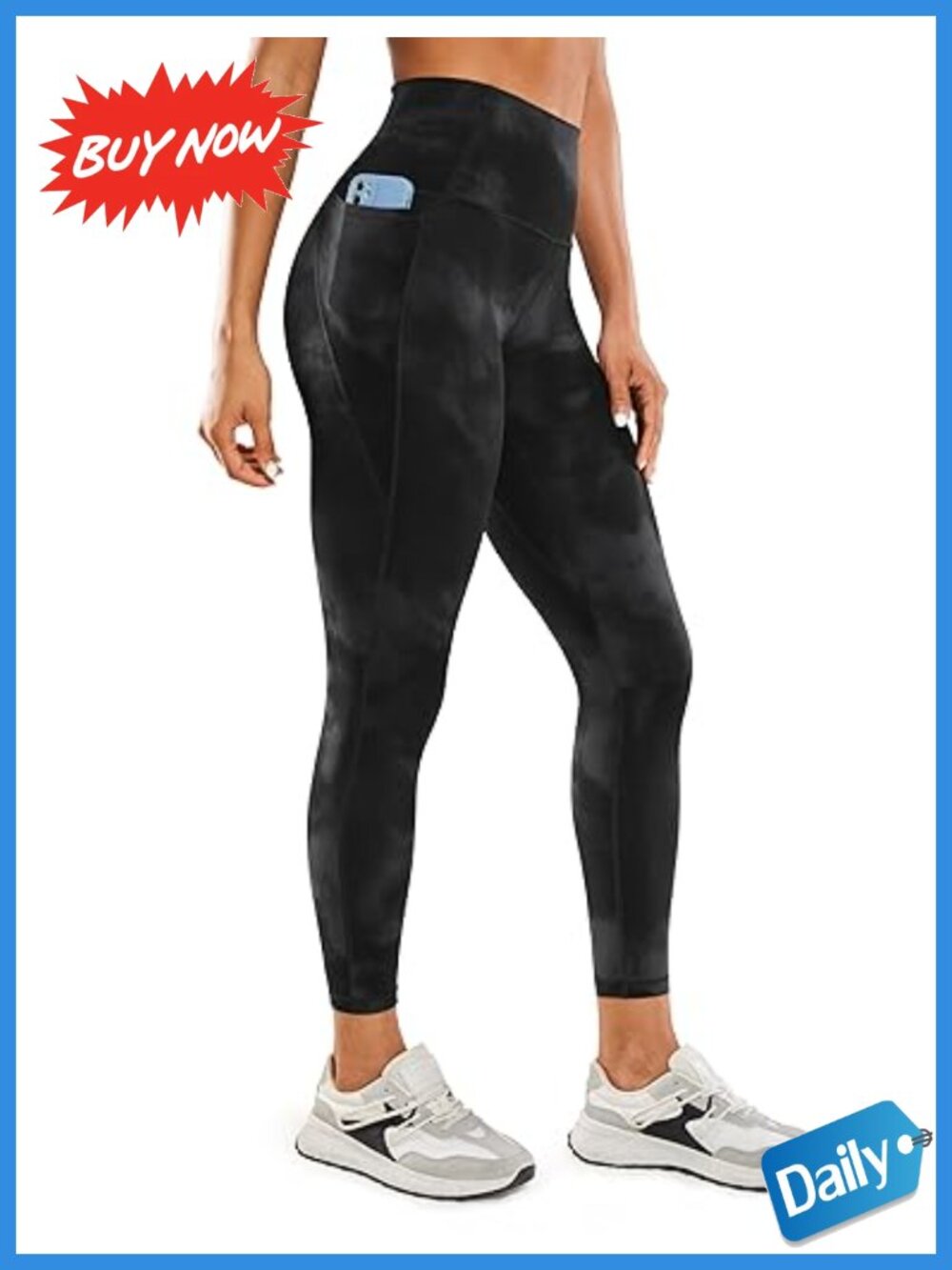 Butterluxe Leggings High Rise 25" with Pockets Yoga Workout